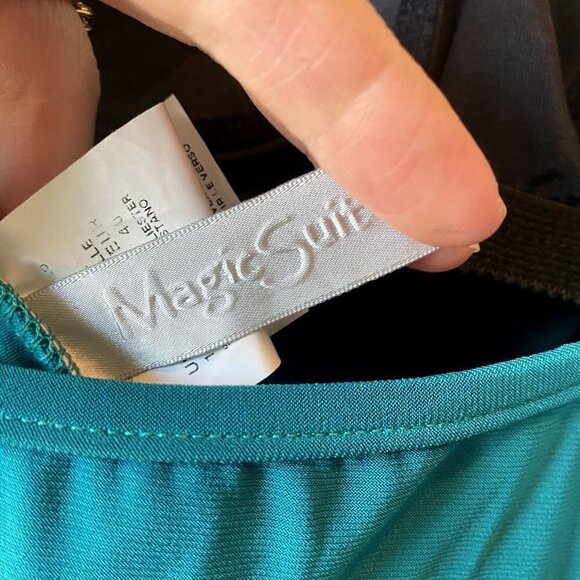 MagicSuit by Miraclesuit Solid Rita Tankini Top 10 - Picture 2 of 10